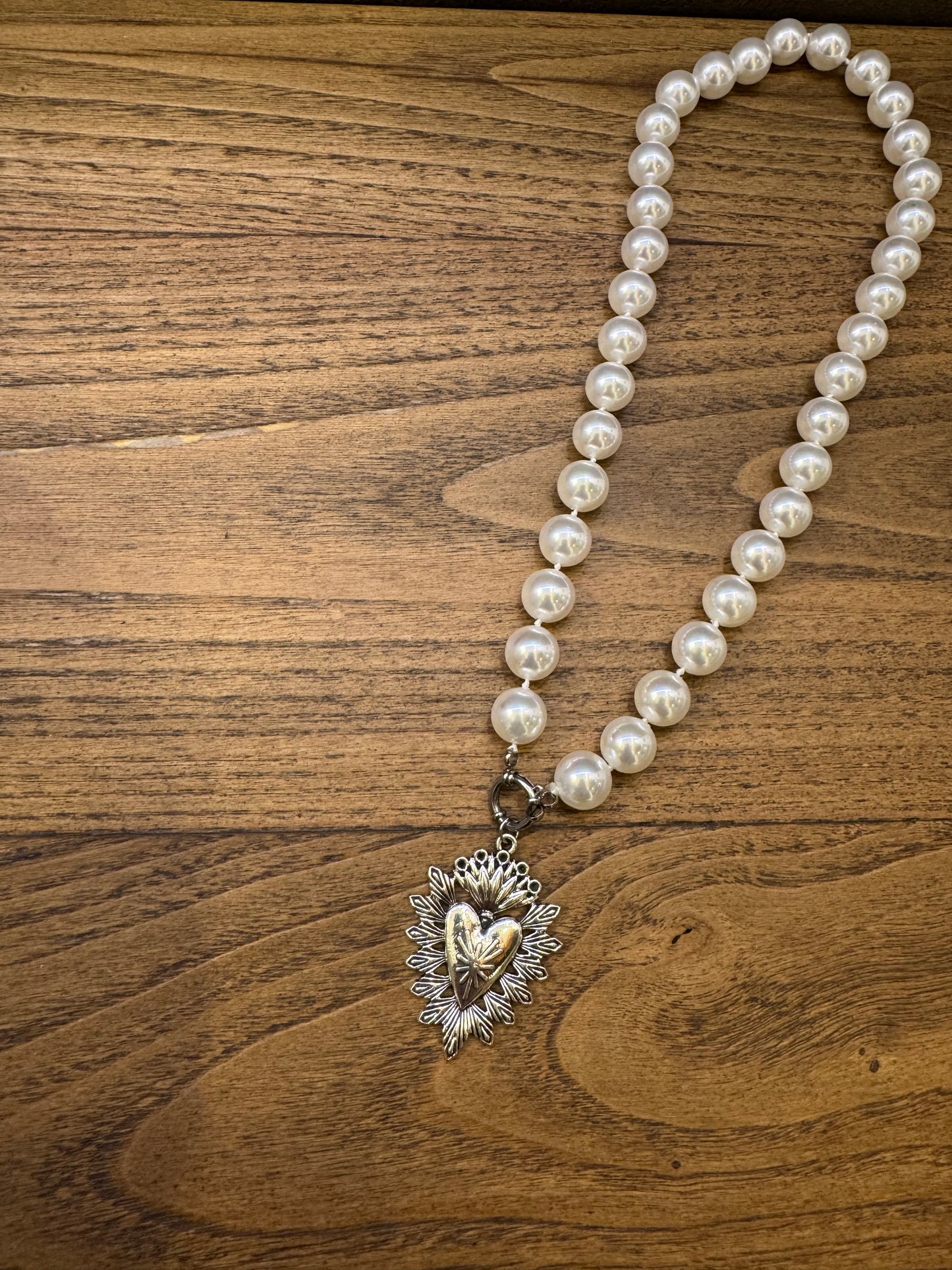 Collana San Bernardino Con Perle