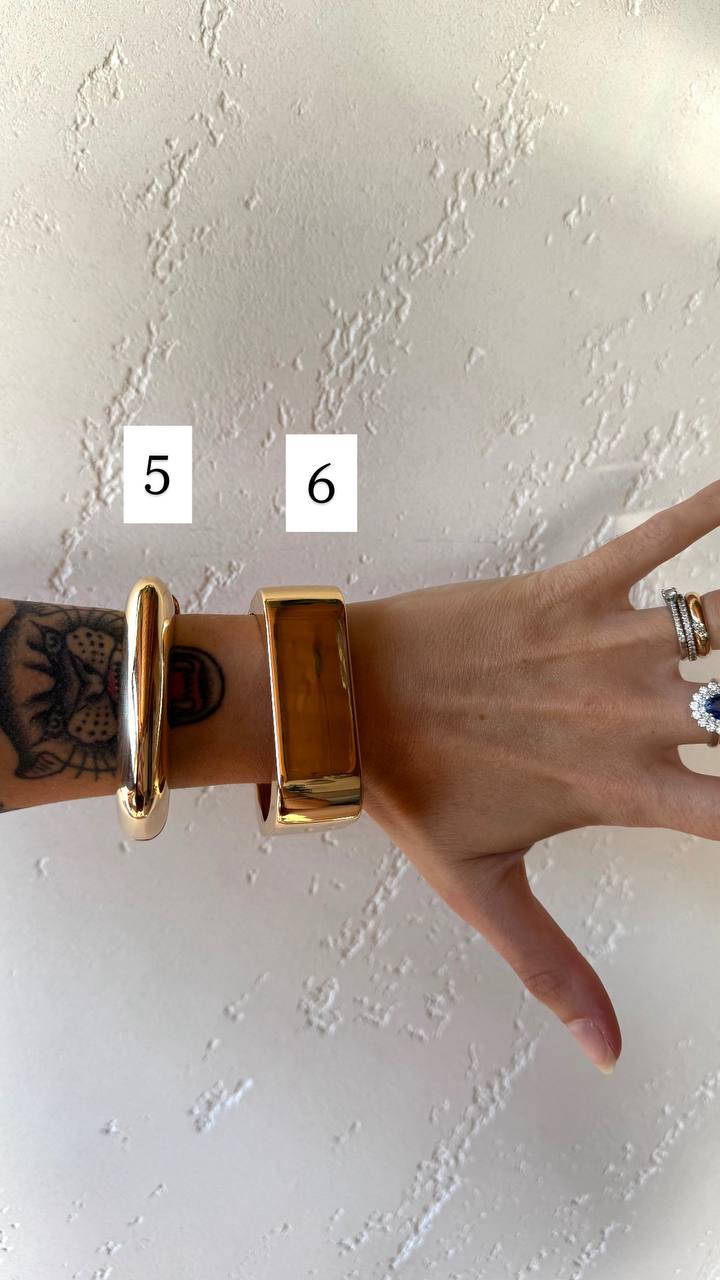 Bracciale Dorato Minilam Style