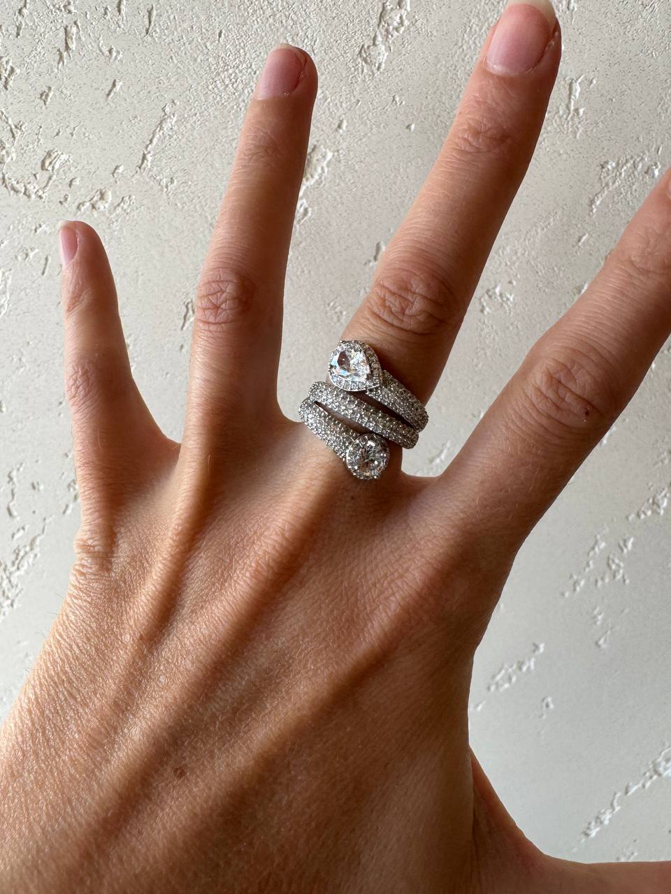 Maxi Anelli Argentati