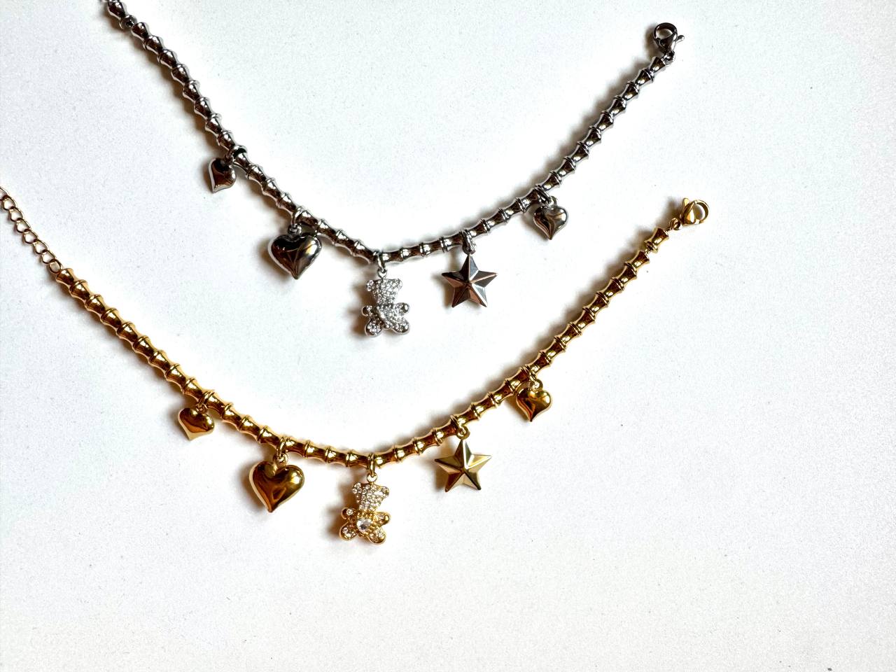 Bracciali Orsetto Stella Cuori