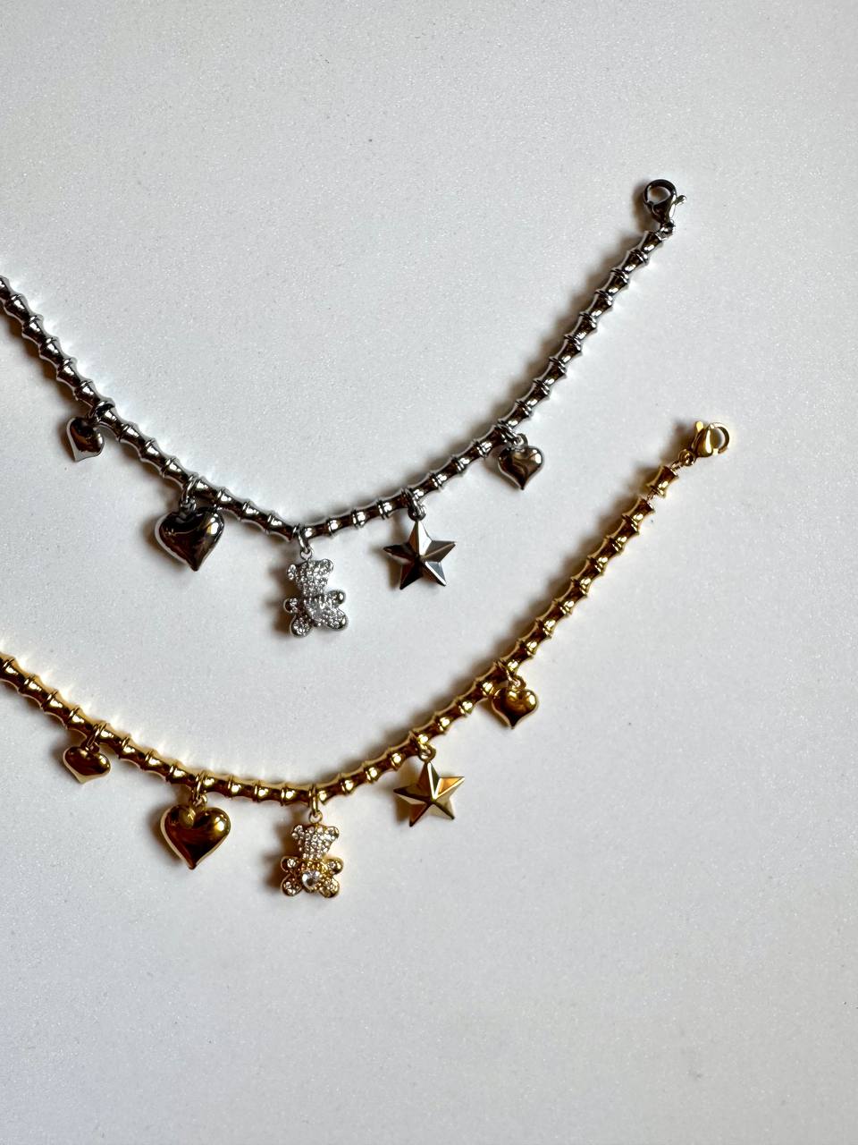 Bracciali Orsetto Stella Cuori