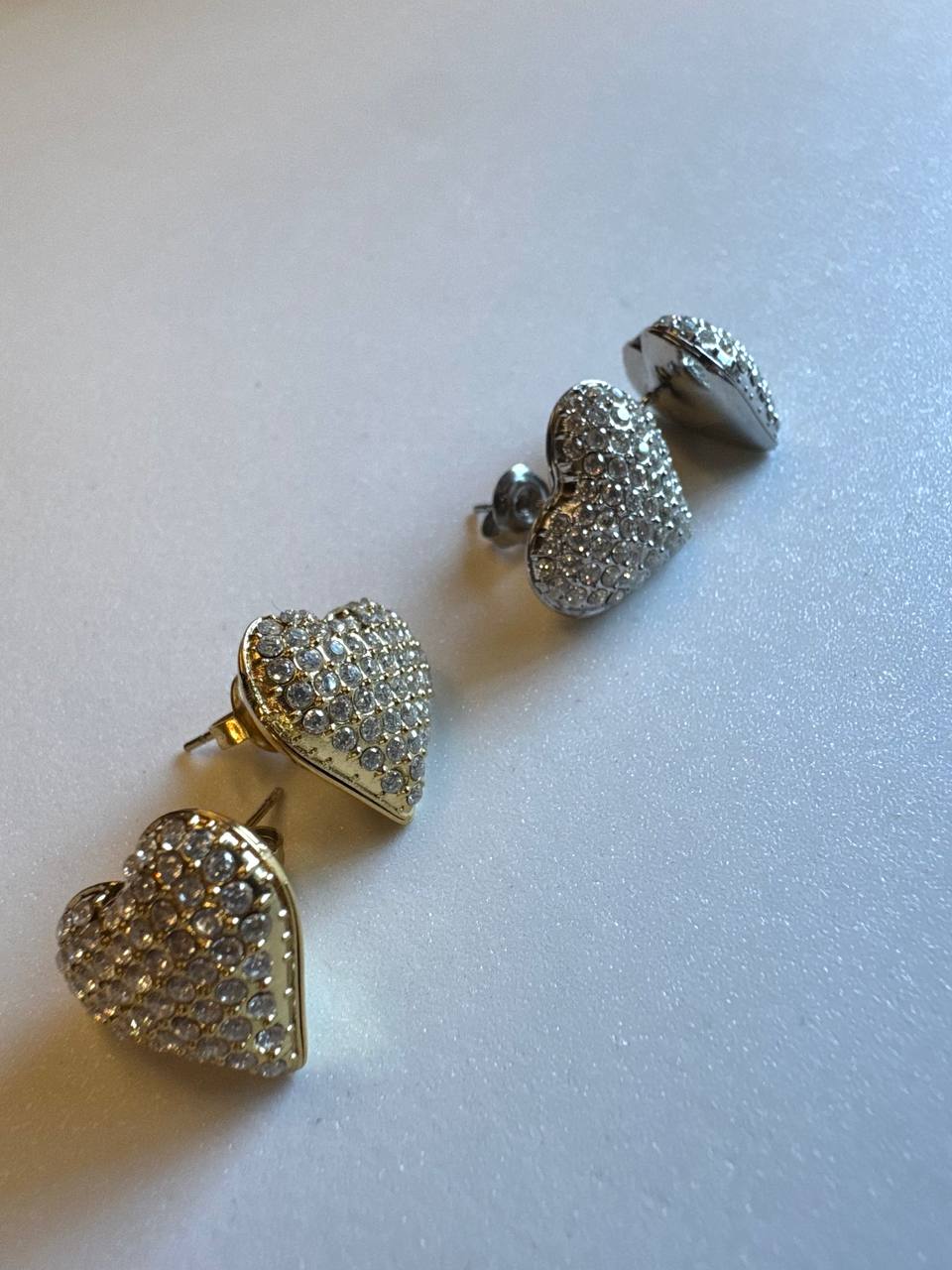 Bracciale e orecchini Cuore