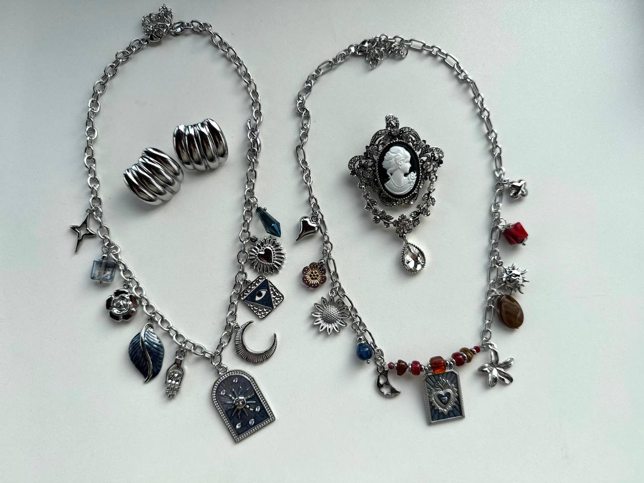 Collana Kos argentata