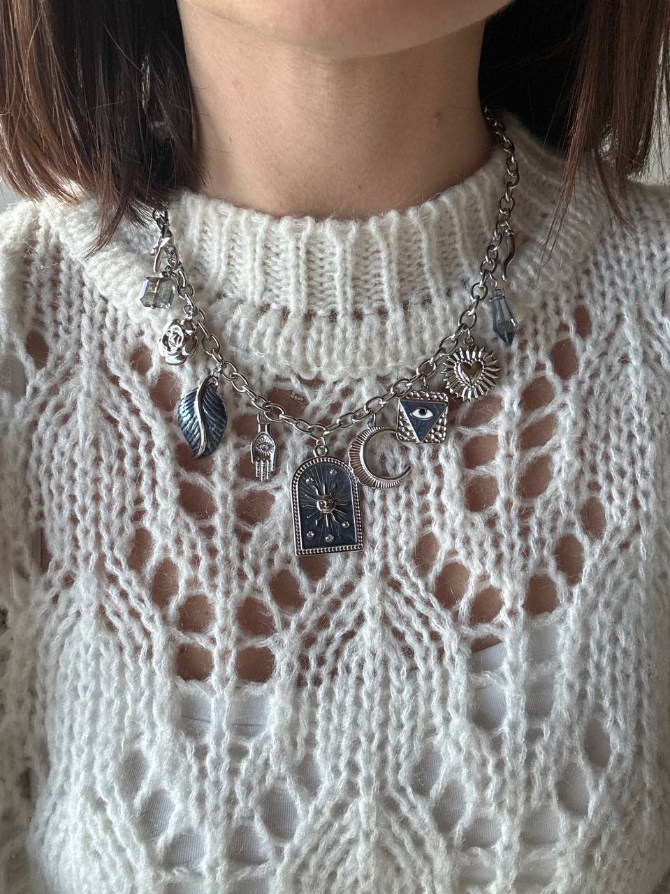 Collana Kos argentata