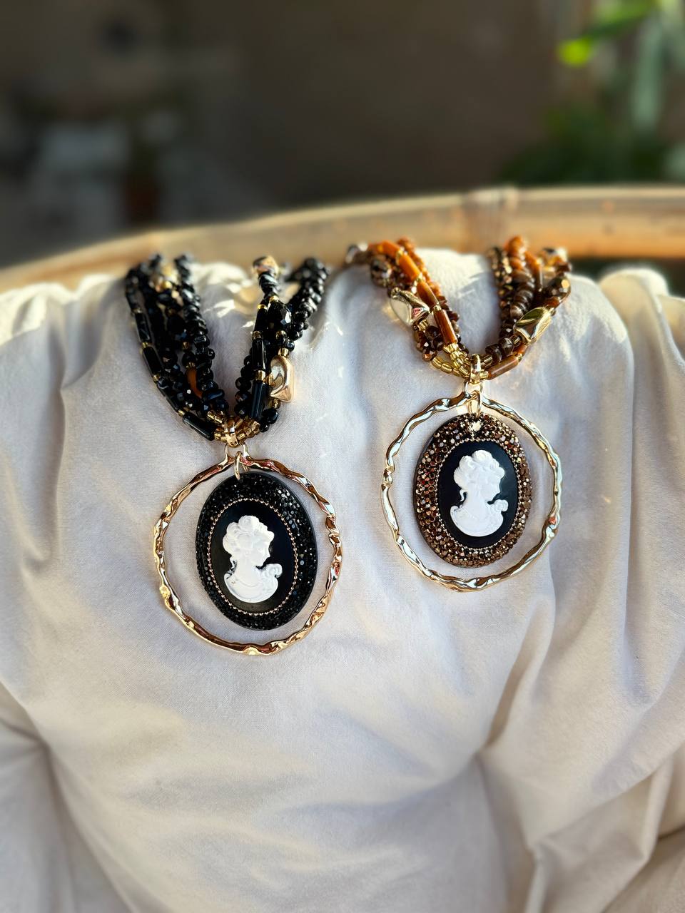 Collana Multifilo Vintage Style