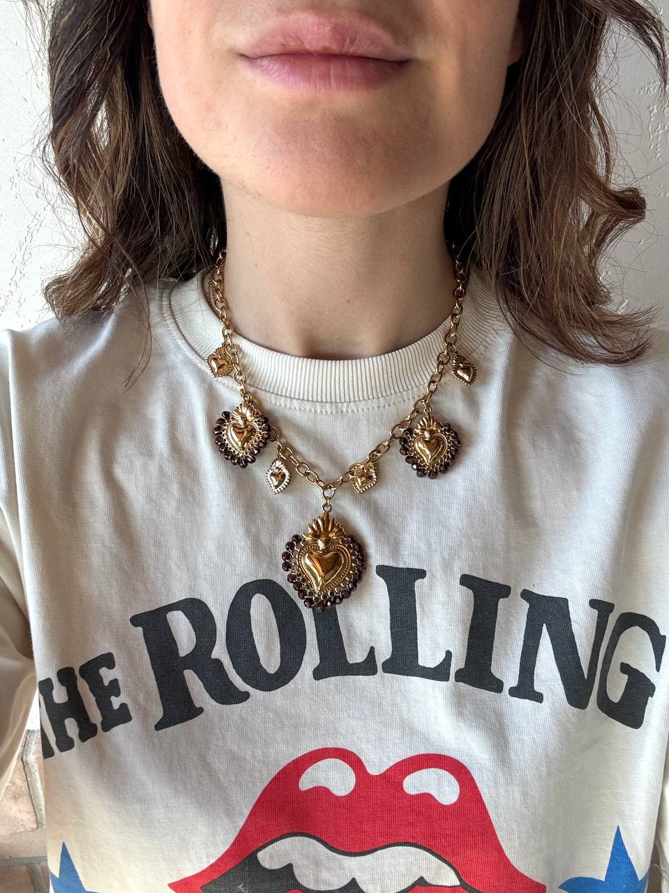 Collana Vega in acciaio inossidabile