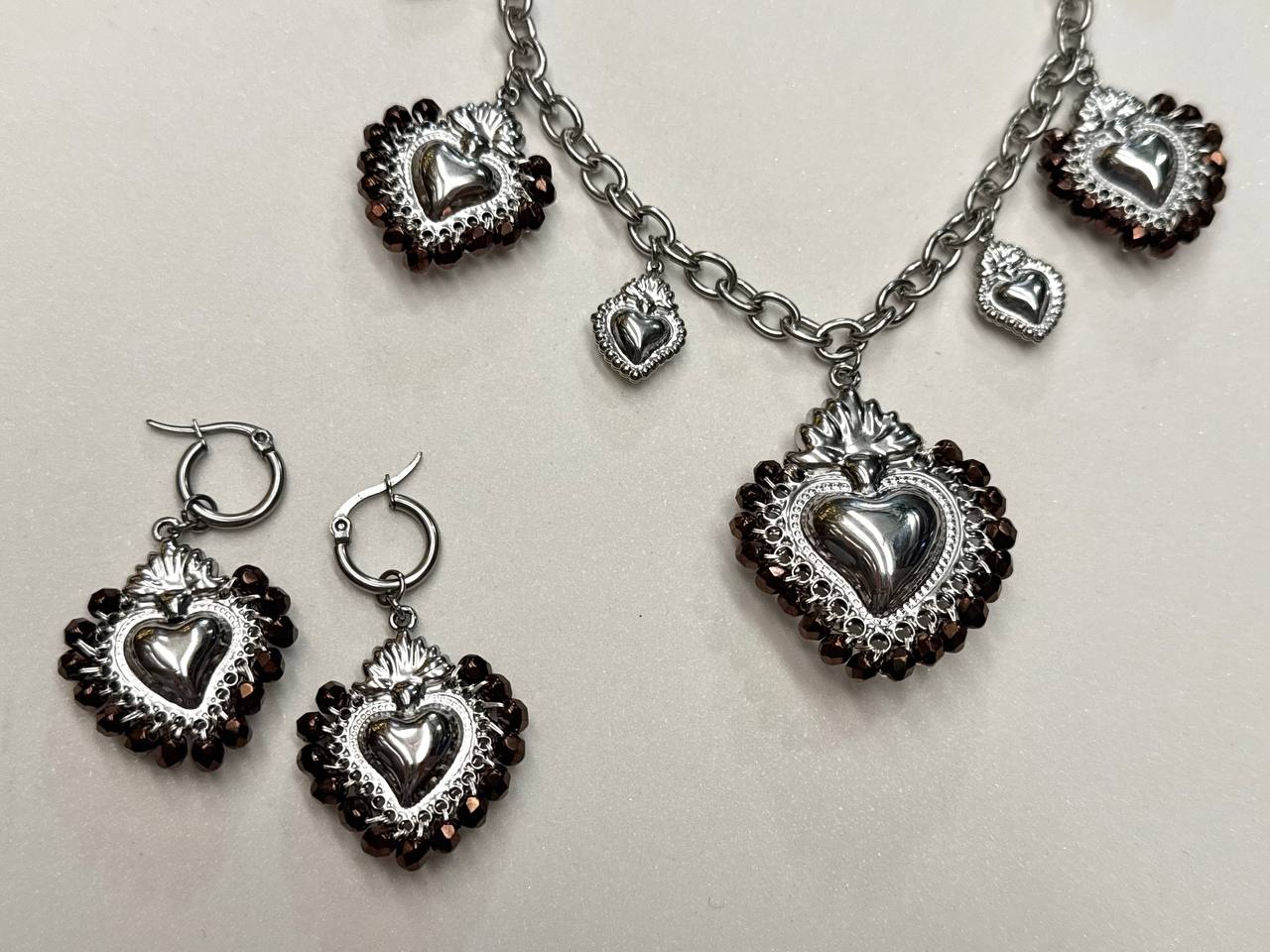 Collana e Orecchini Miami