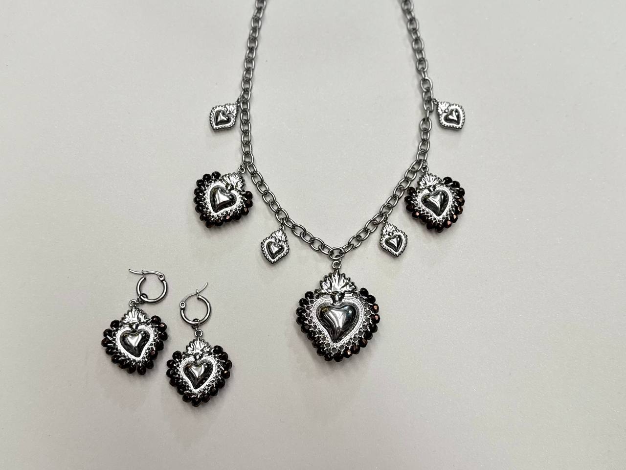 Collana e Orecchini Miami