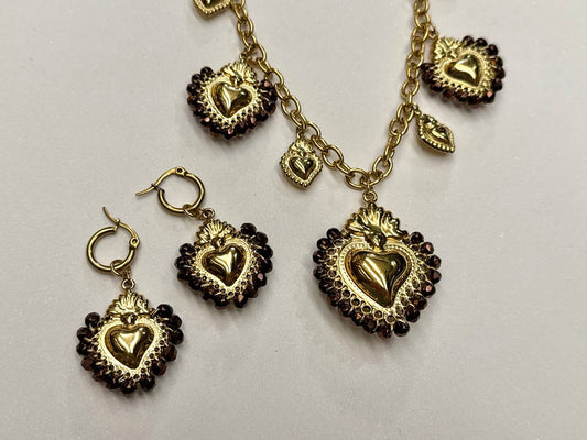 Collana e Orecchini Miami