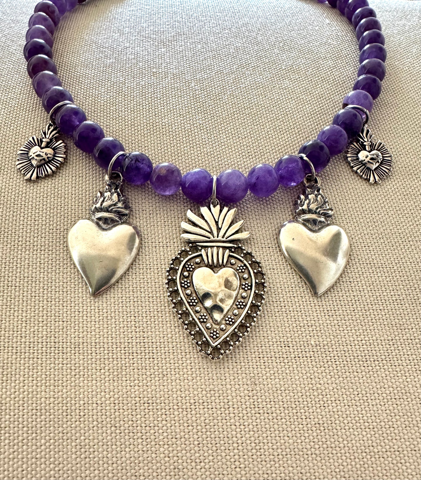 Collana ametista