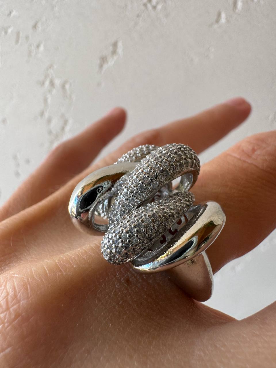 Maxi Anelli Argentati