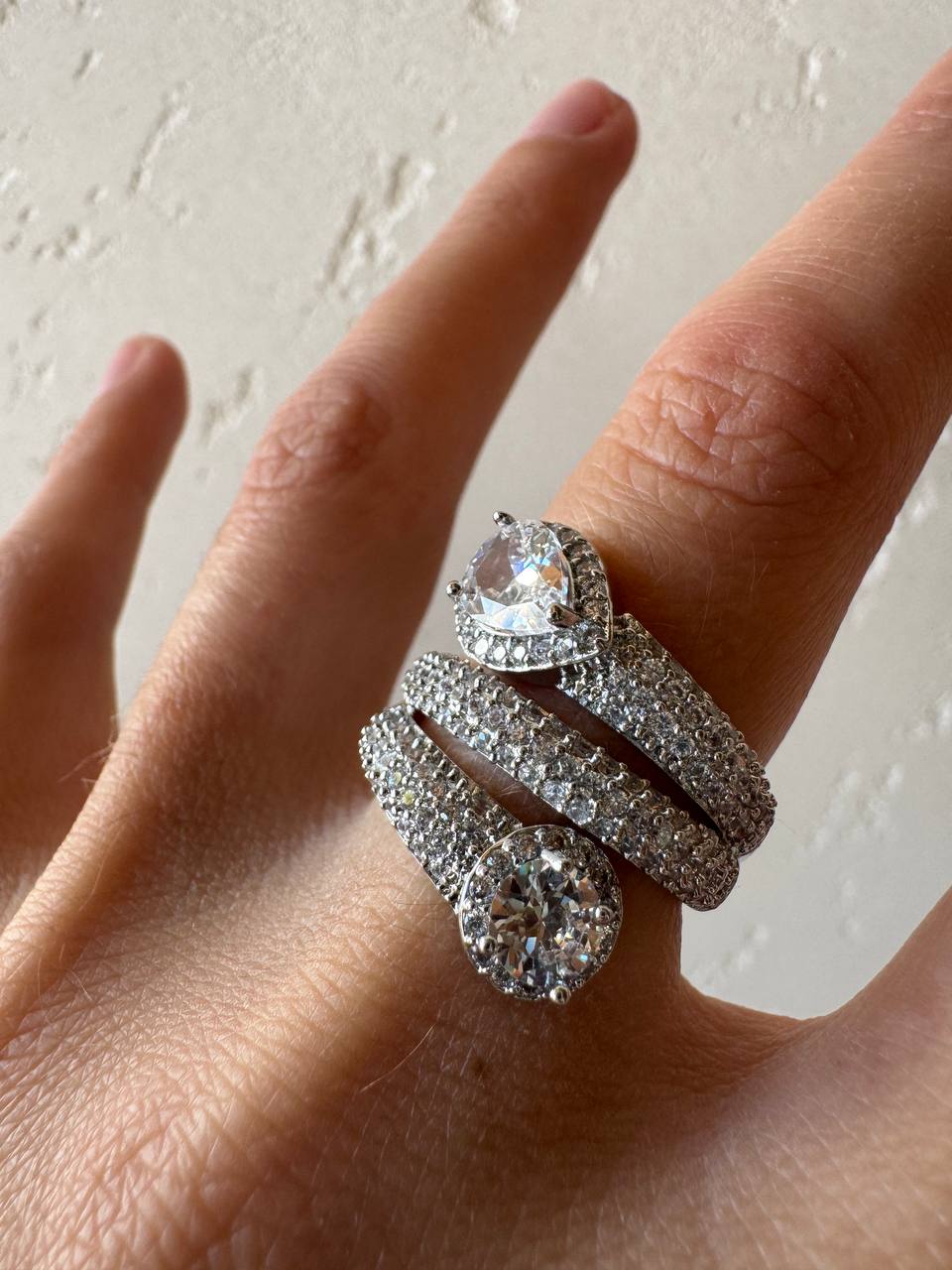 Maxi Anelli Argentati