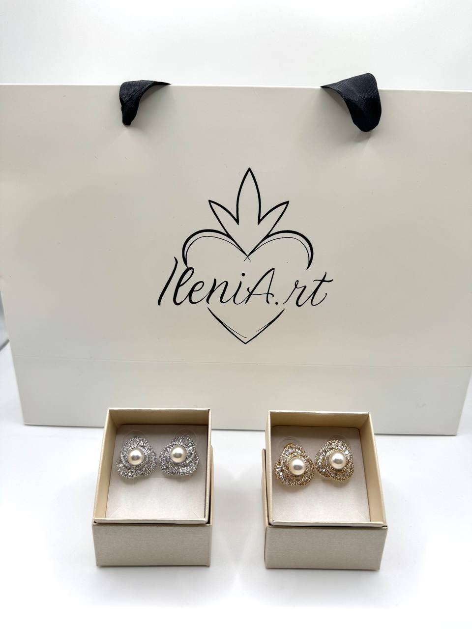 Orecchini White Pearls