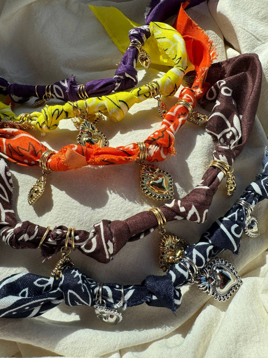 Cavigliere Bandane Charm Sacri Cuori
