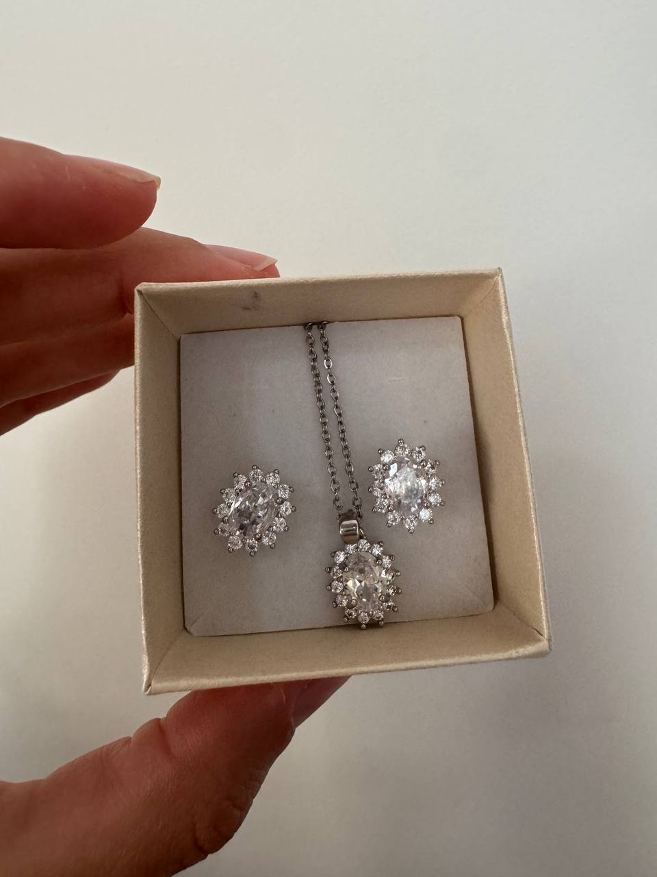 Orecchini e Collana Crystal