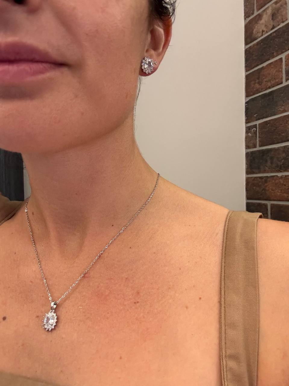 Orecchini e Collana Crystal