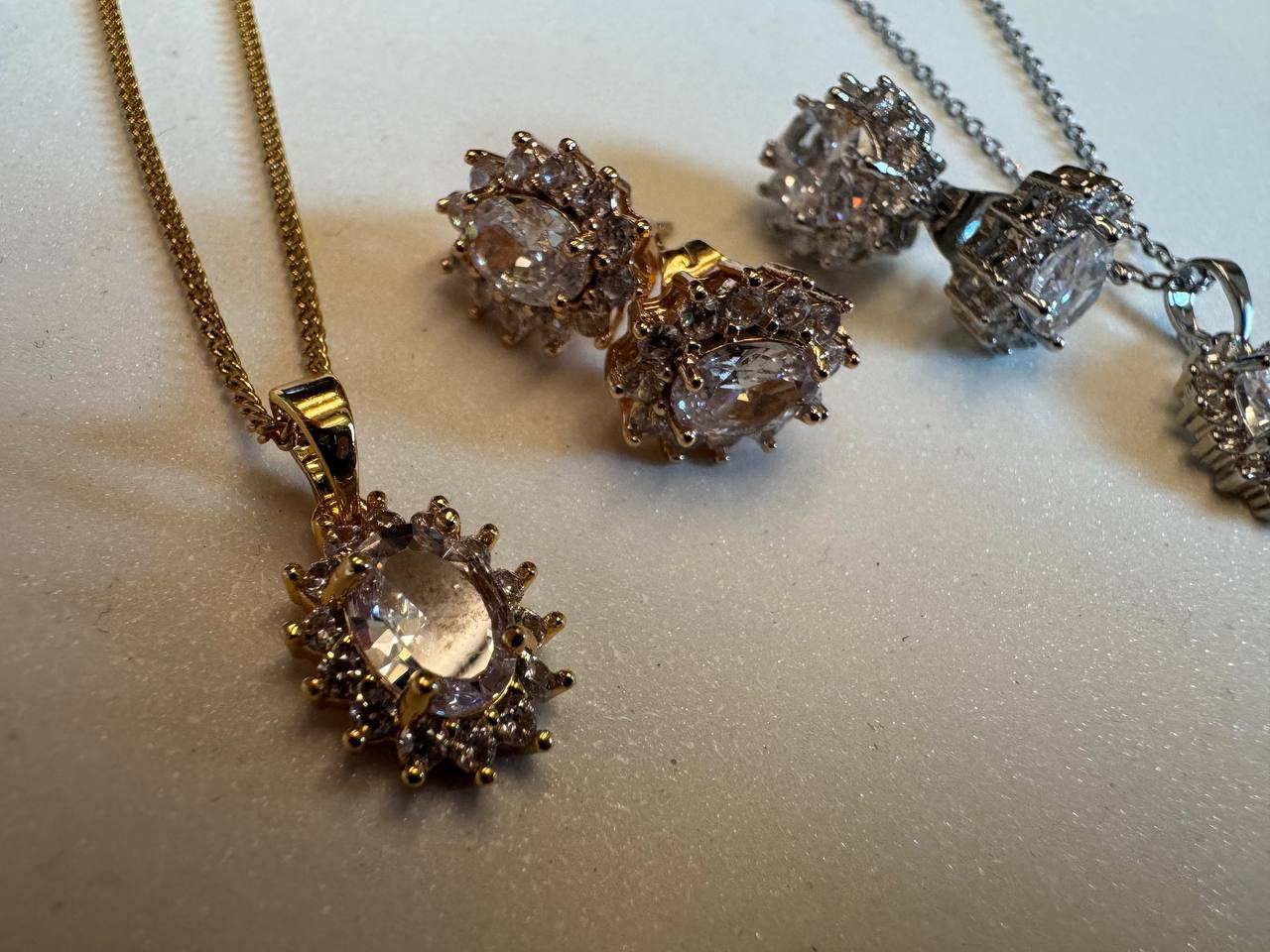 Orecchini e Collana Crystal