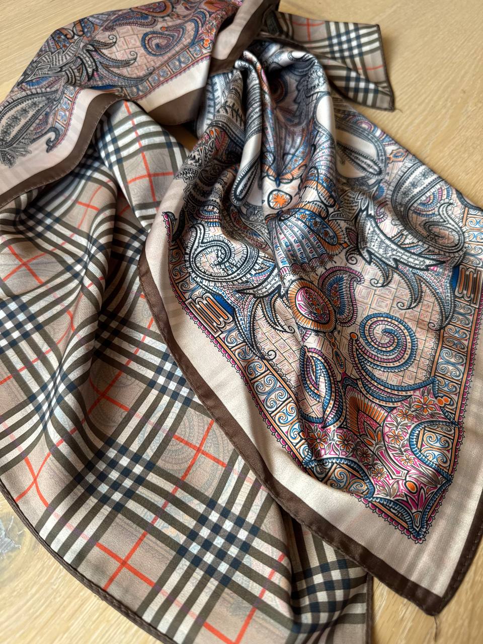 Foulard double face